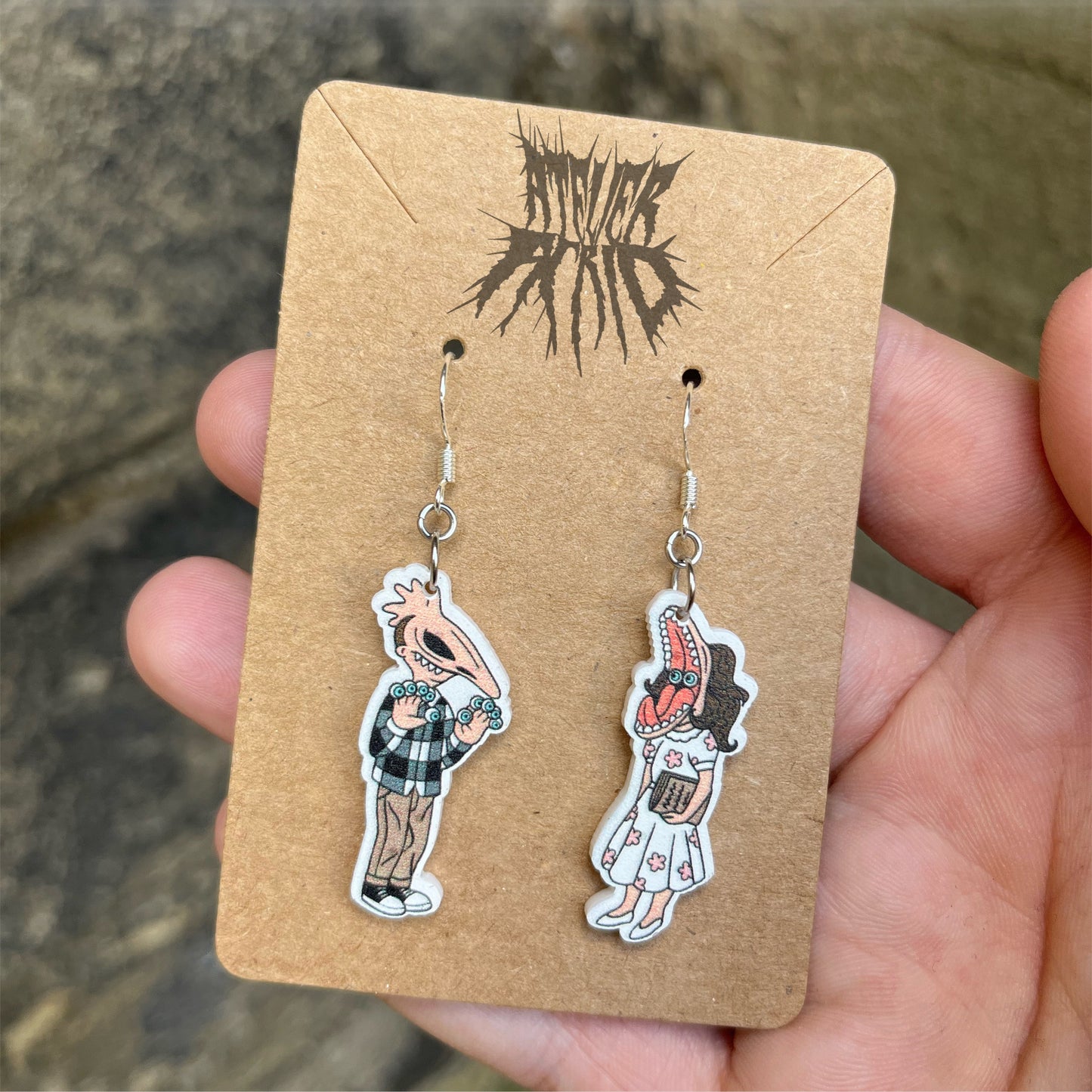 The Recently Deceased Earrings - cult movie earrings