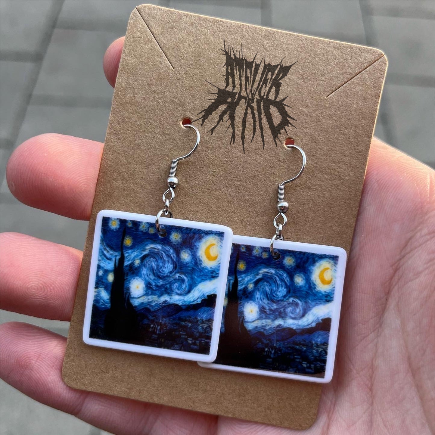 The Vincent Van Gogh Earrings