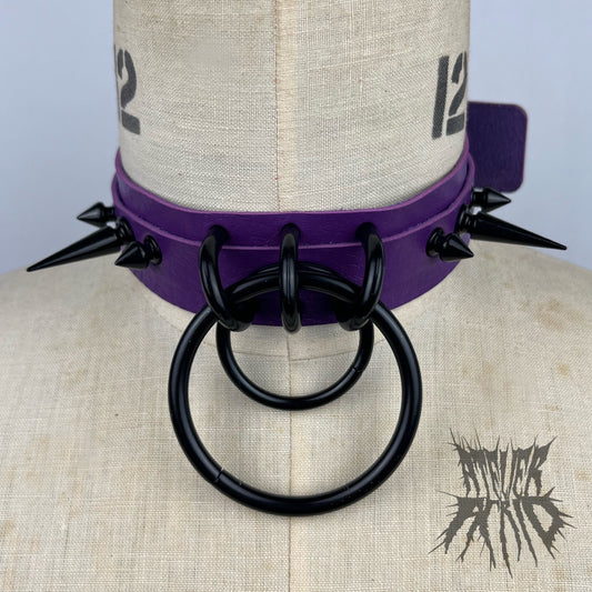 The Vicious Choker - Purple/Black
