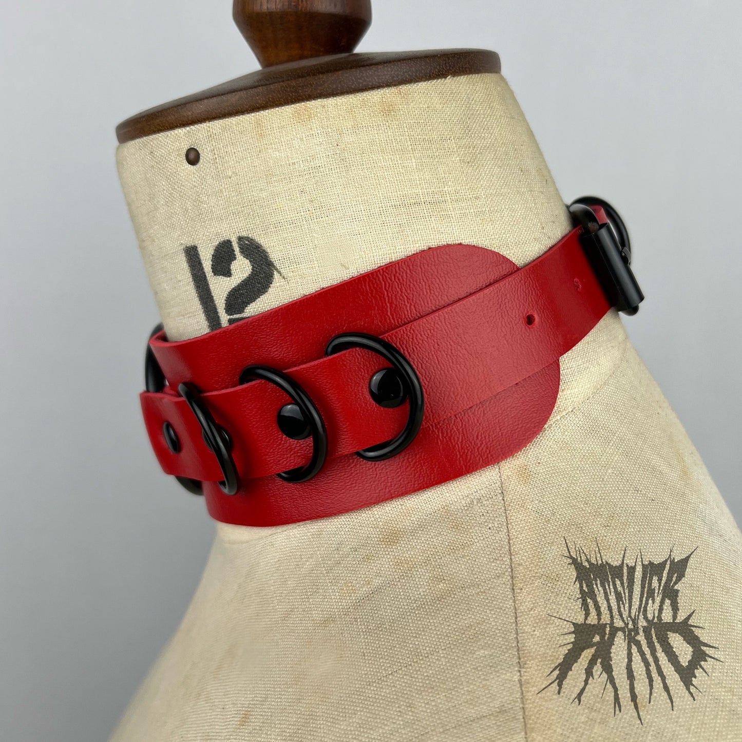 The Ouroboros Choker - Red