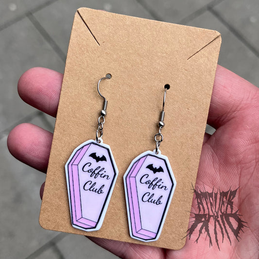 The Coffin Club Earrings