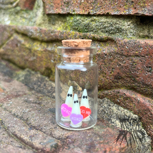 The Love Heart Ghosts - Adopt-A-Ghost mini decor