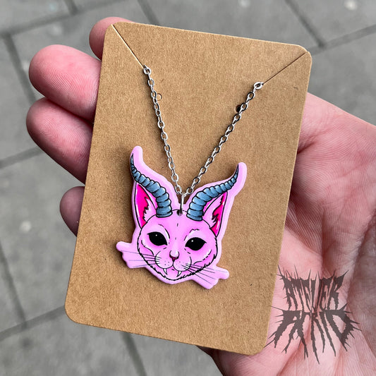 The Pastel Puss Necklace