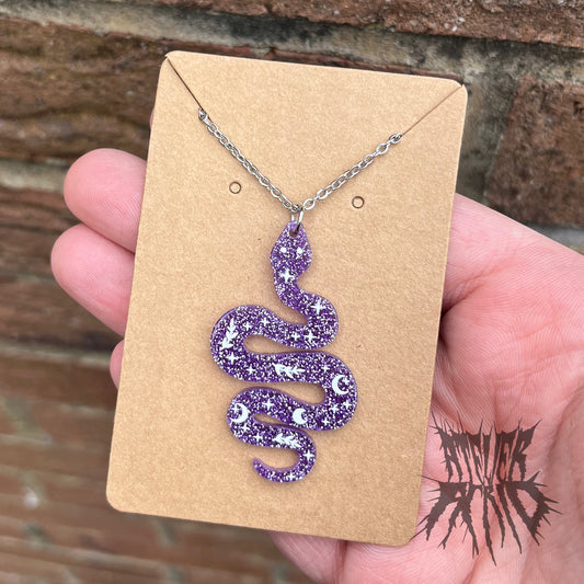 The Mystic Necklace- Purple