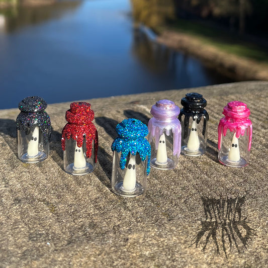 The Adopt-a-Ghost Jar - mini ghost companion