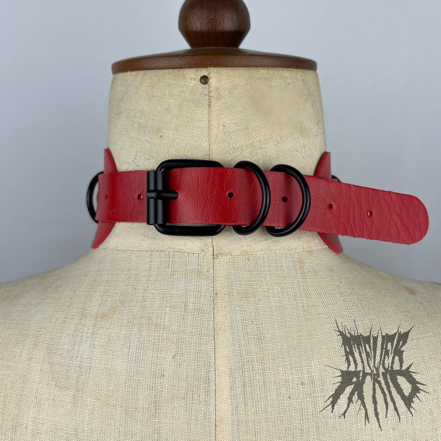 The Ouroboros Choker - Red
