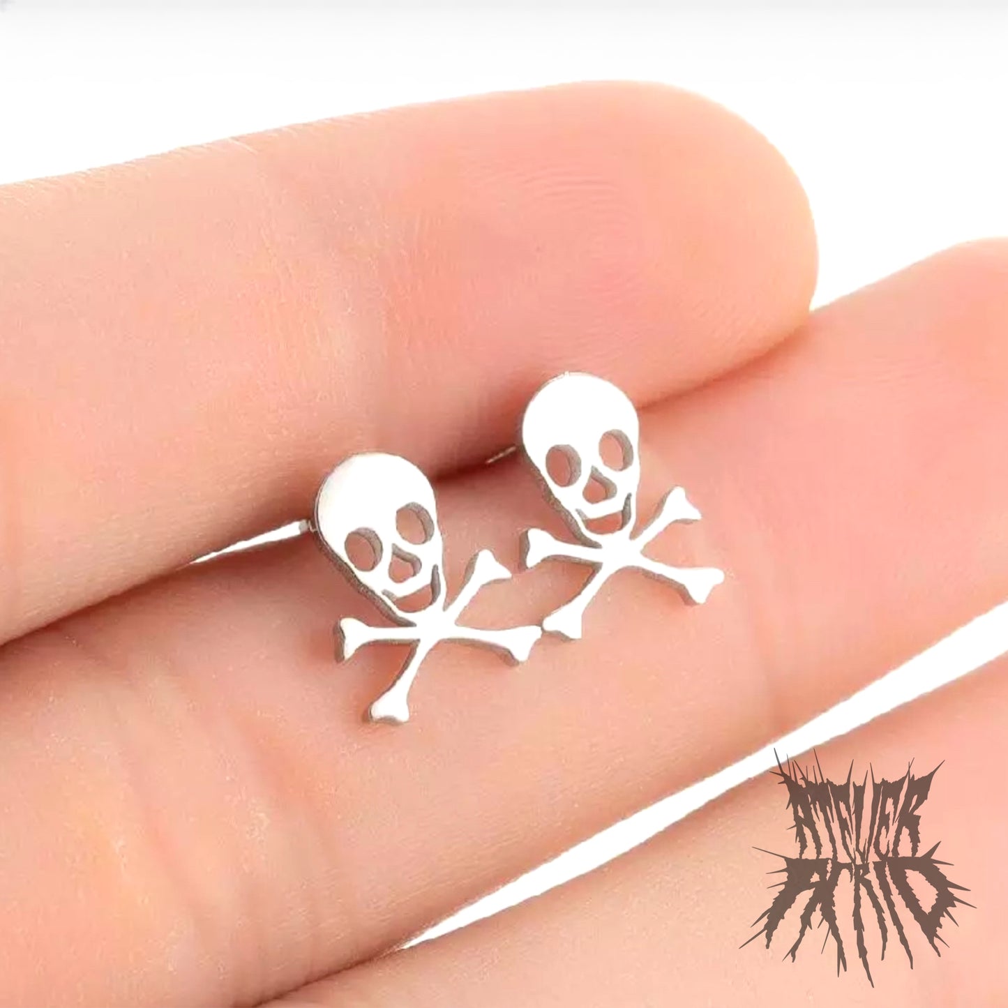 The Crossbones Studs