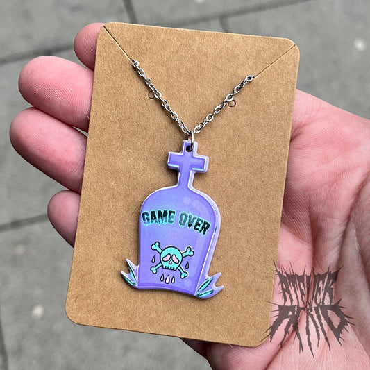 The Game Over Necklace