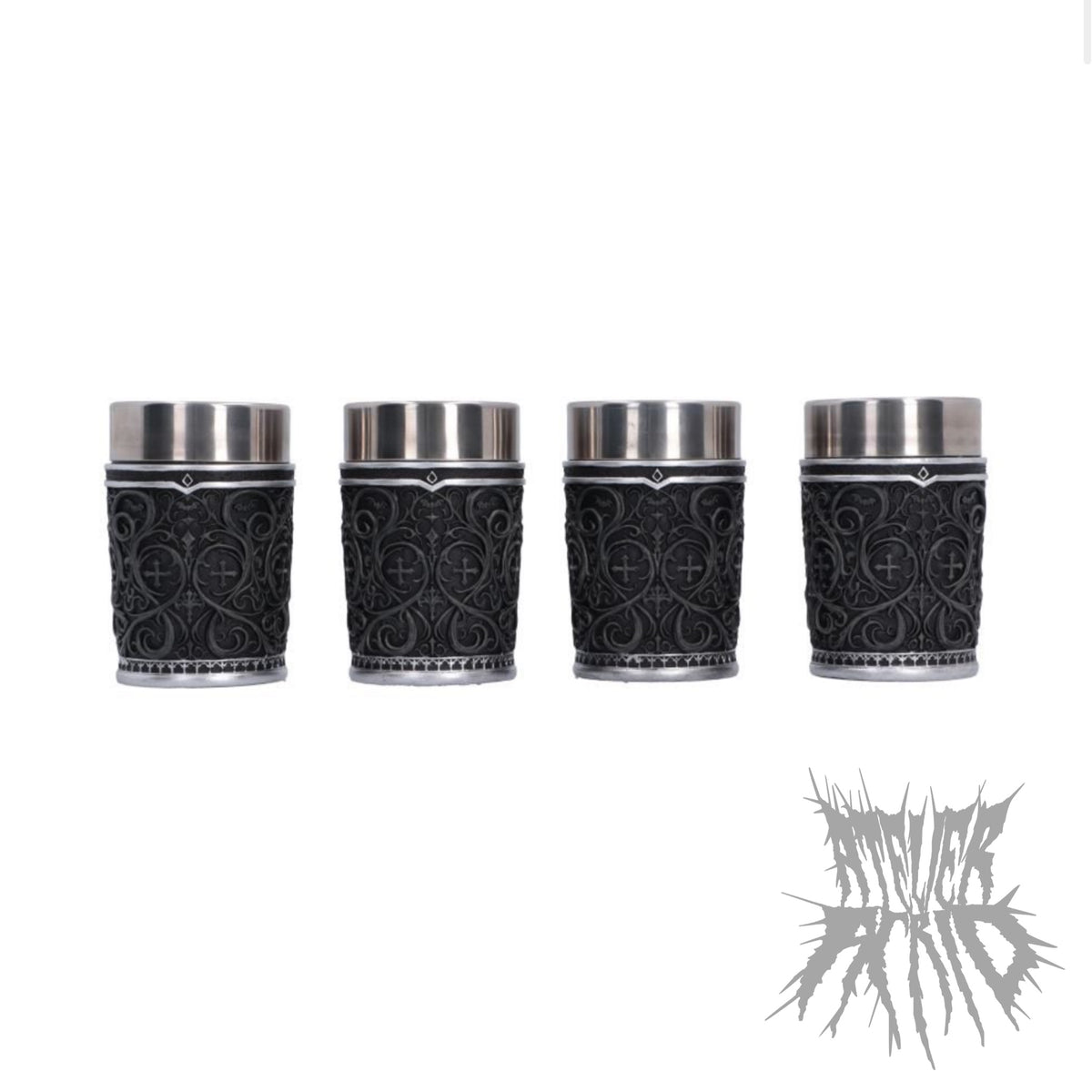 Ozzy Osbourne Prince of Darkness Shot Glass Set 8.6cm