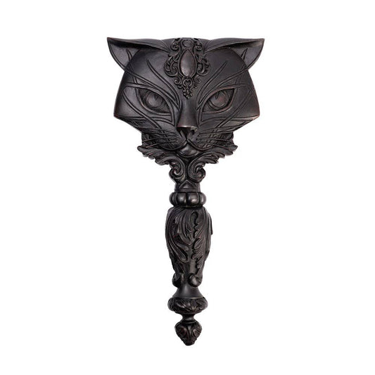 Sacred Cat Hand Mirror (Black) (Mirror)