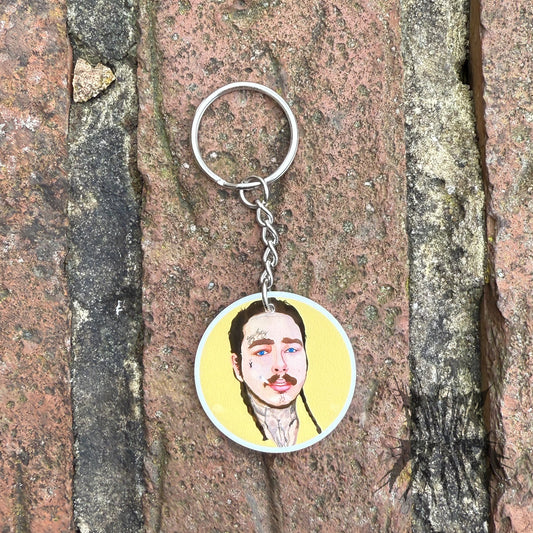 The Post Malone Keyring