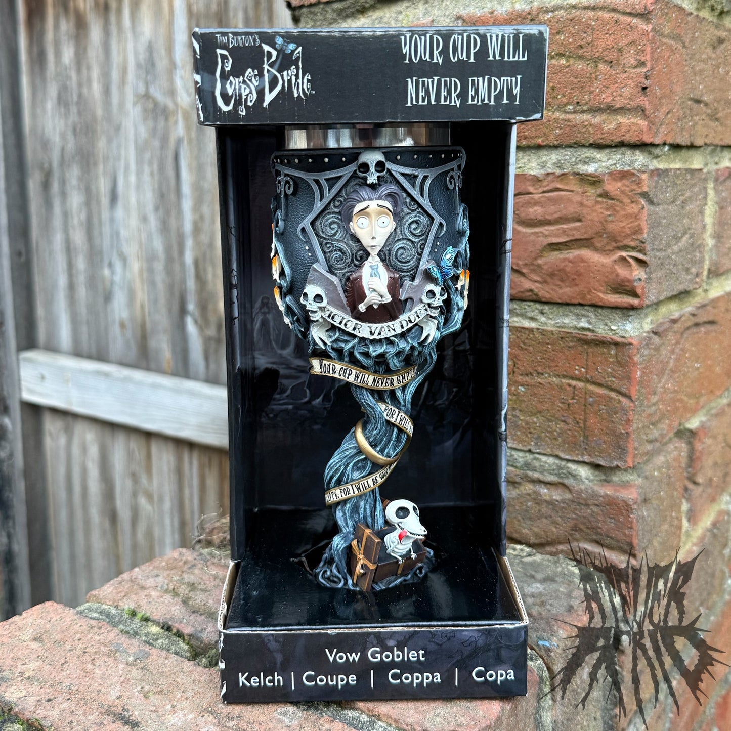 Corpse Bride Your Cup Will Never Empty Vow Goblet 21cm