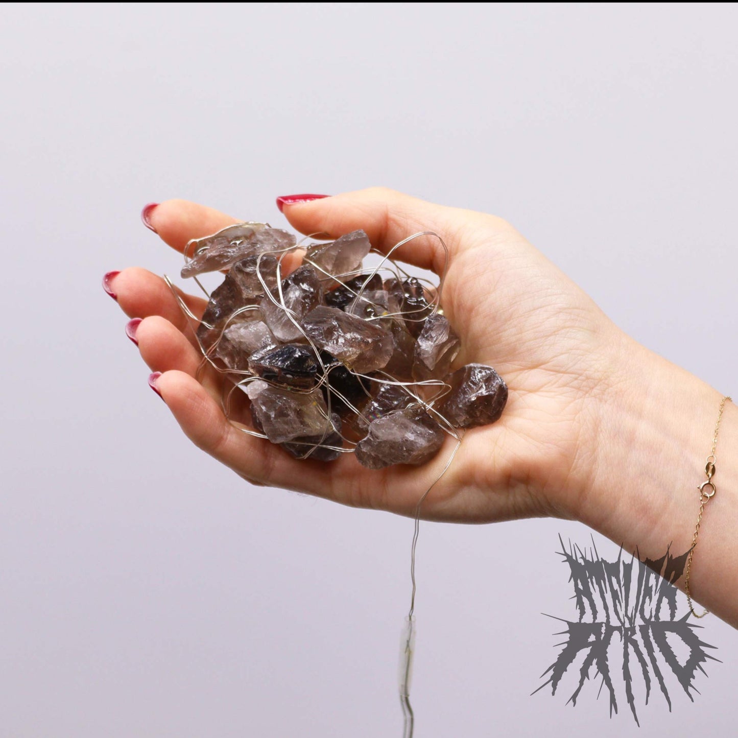 Gemstone Enchantment Lights - Smoky Citrine