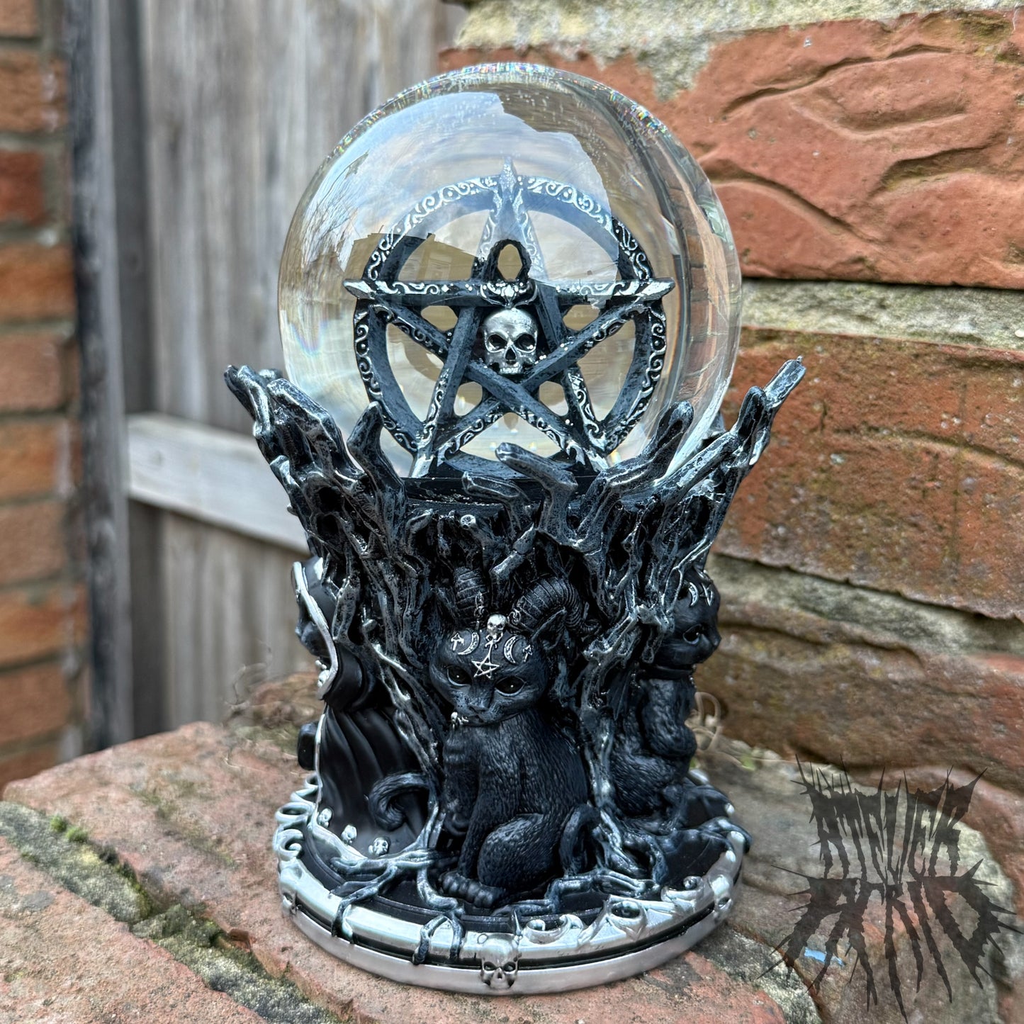 Cult Cuties Circle of Mischief Snow Globe