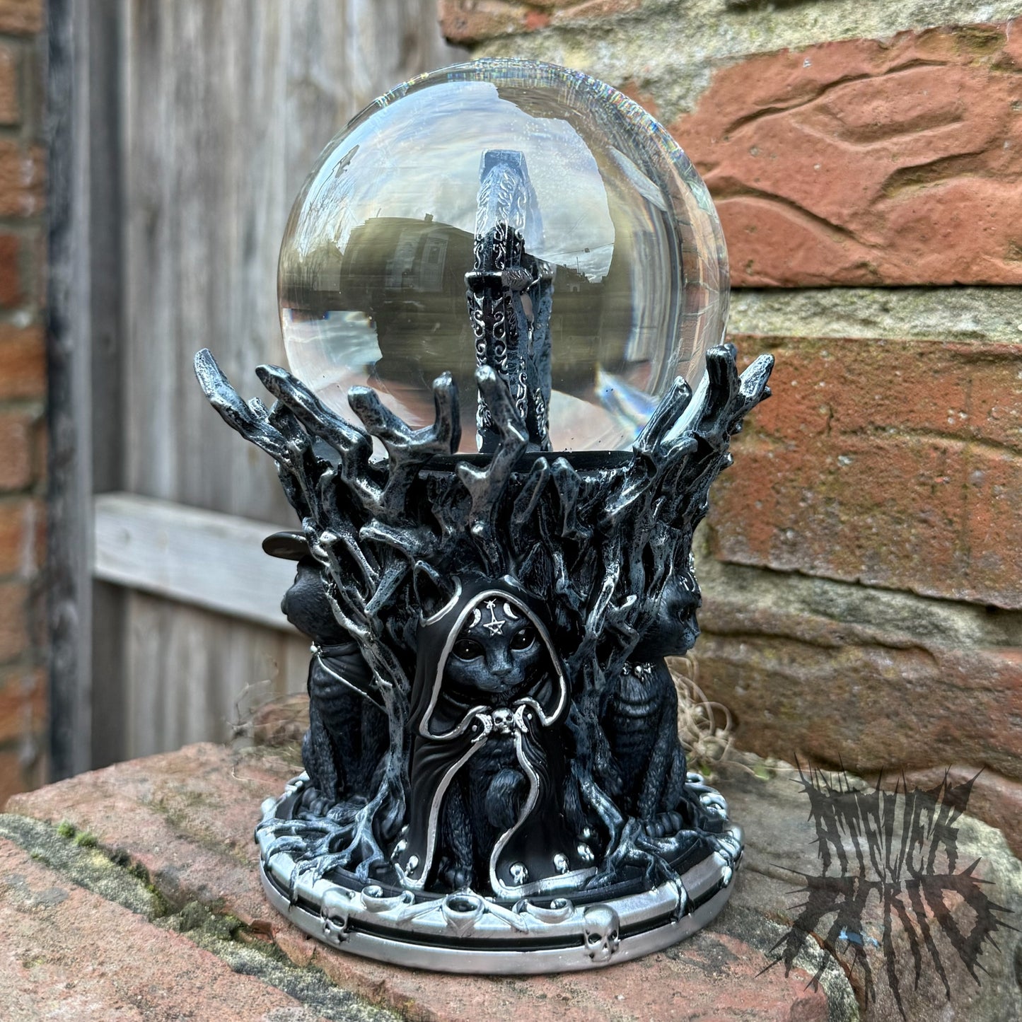 Cult Cuties Circle of Mischief Snow Globe