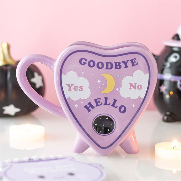 Pastel Planchette Shaped Ceramic Mug