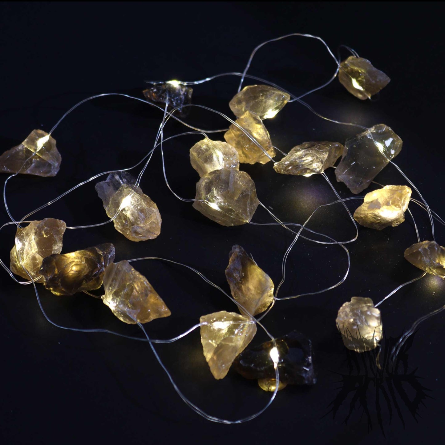 Gemstone Enchantment Lights - Smoky Citrine