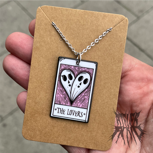 The Lovers Tarot Necklace