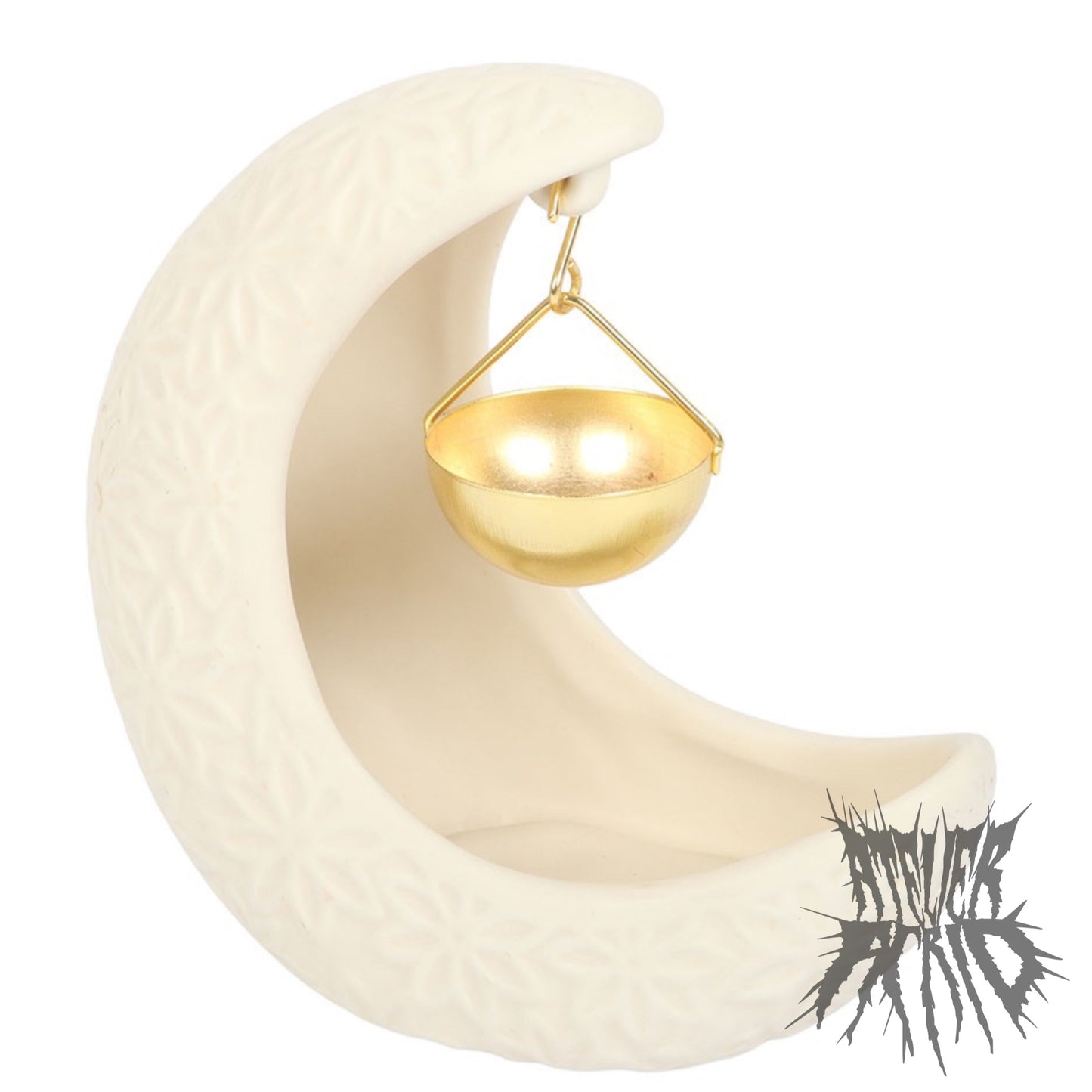 Crescent Moon Hanging Oil Burner