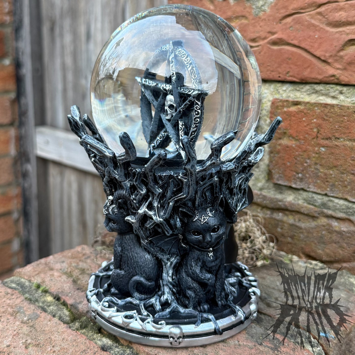 Cult Cuties Circle of Mischief Snow Globe