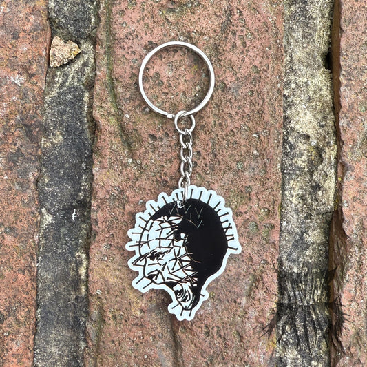 The Pinhead Keyring- The hellbound heart Keyring
