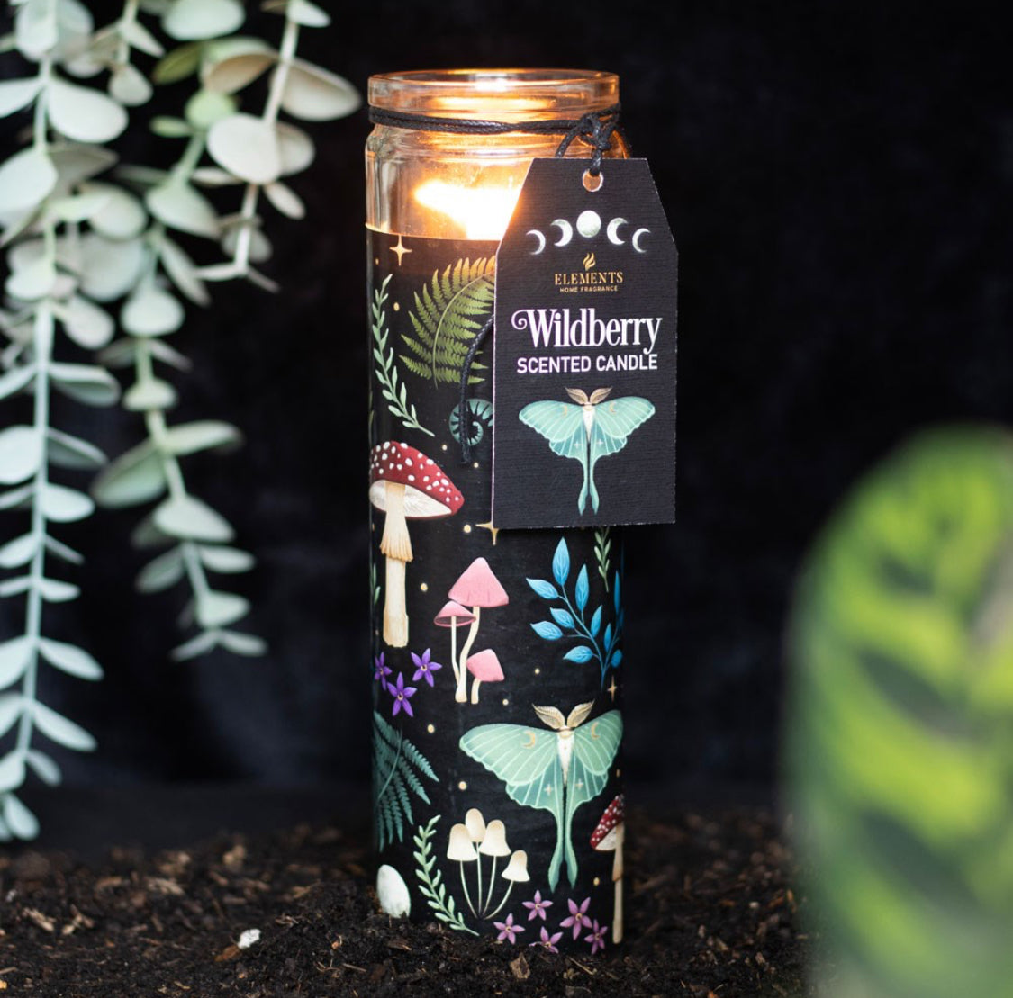 Dark Forest Wildberry scented candle