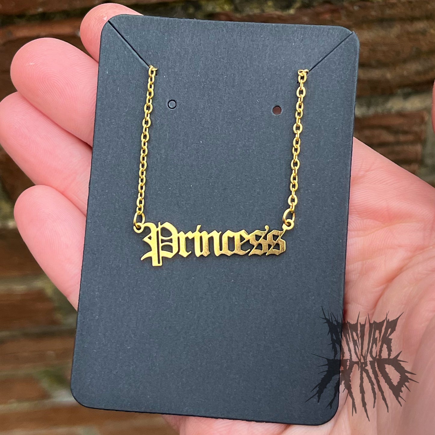 The Princess Necklace - Gold Stainless Steel