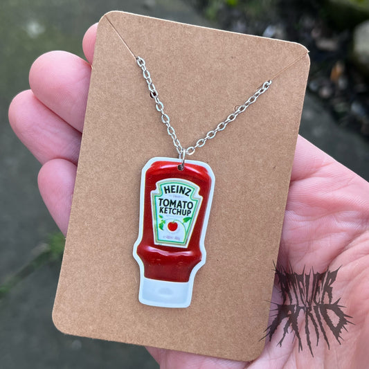 The Ketchup Novelty necklace