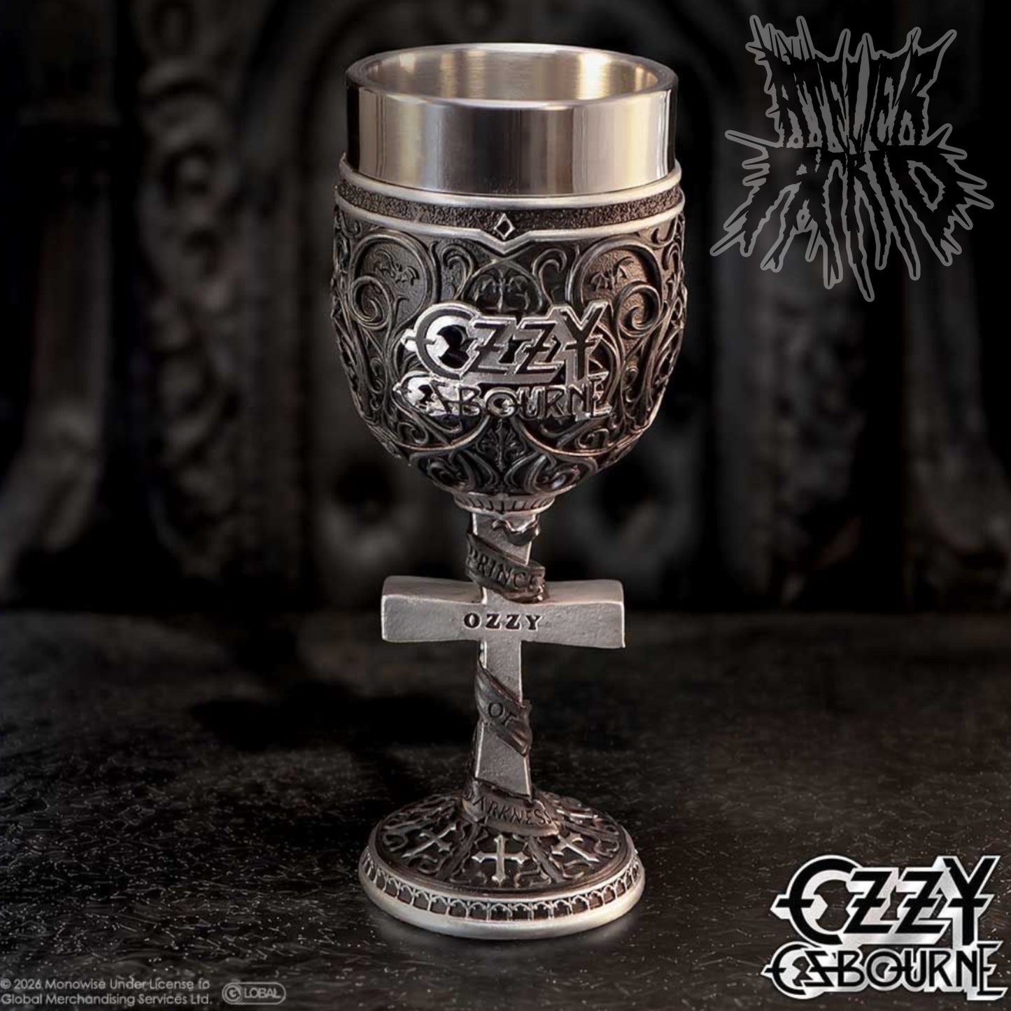 Ozzy Osbourne Prince of Darkness Goblet 19.5cm