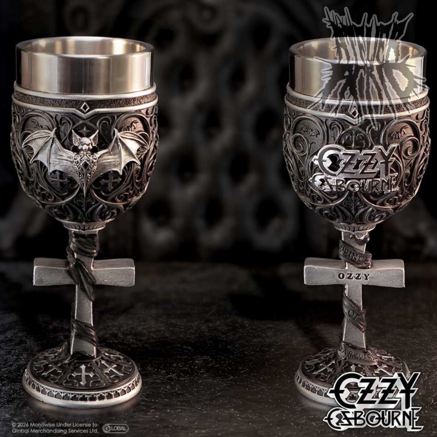 Ozzy Osbourne Prince of Darkness Goblet 19.5cm