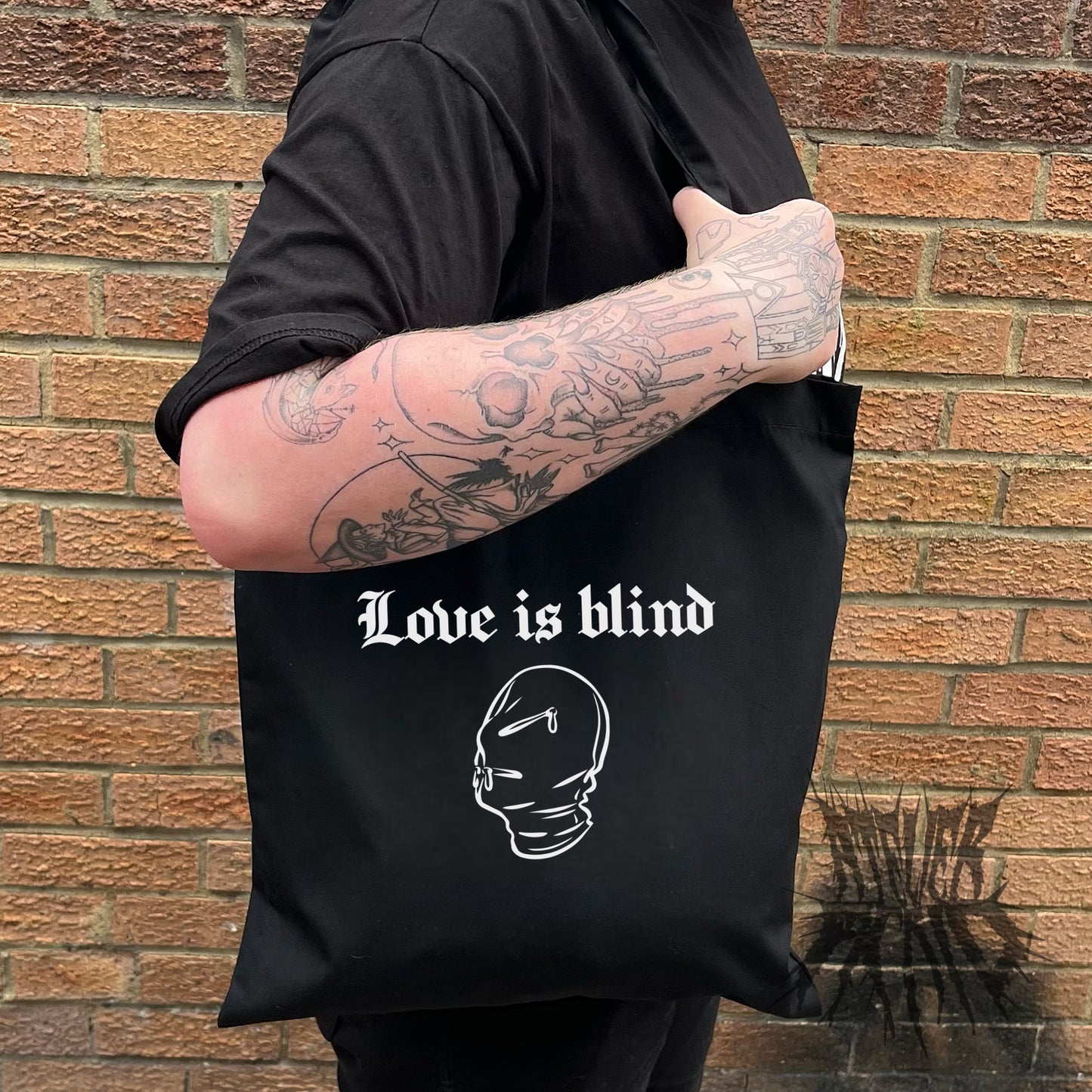 Love is Blind Tote Bag