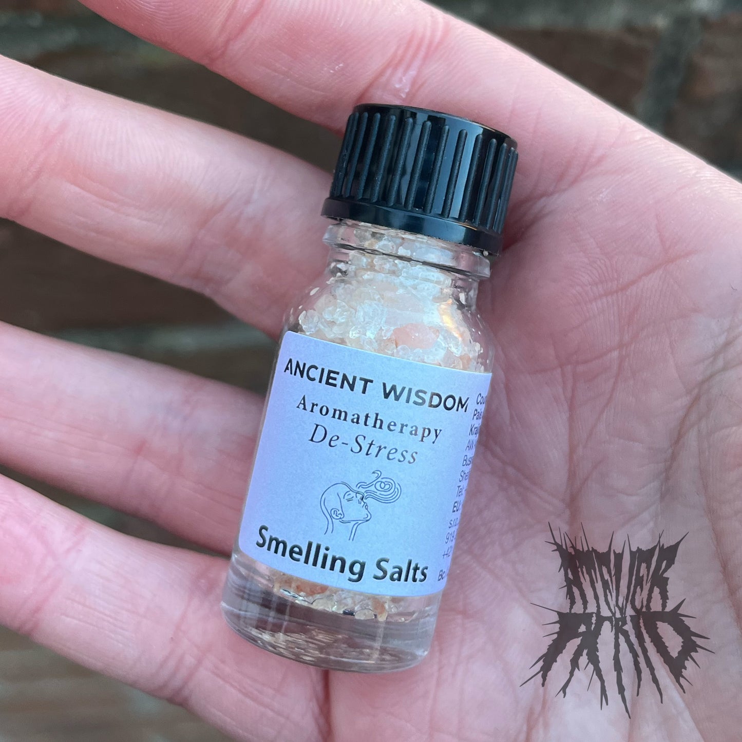 De-Stress Aromatherapy Smelling Salt