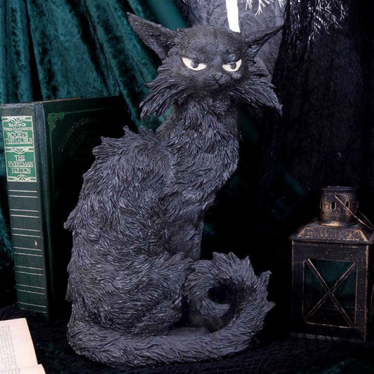 Salem- Large Black Cat Witches Familiar Figure 32.5cm