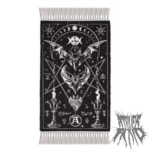 Evilution Rug by Alchemy England - Gothic Bat Rug