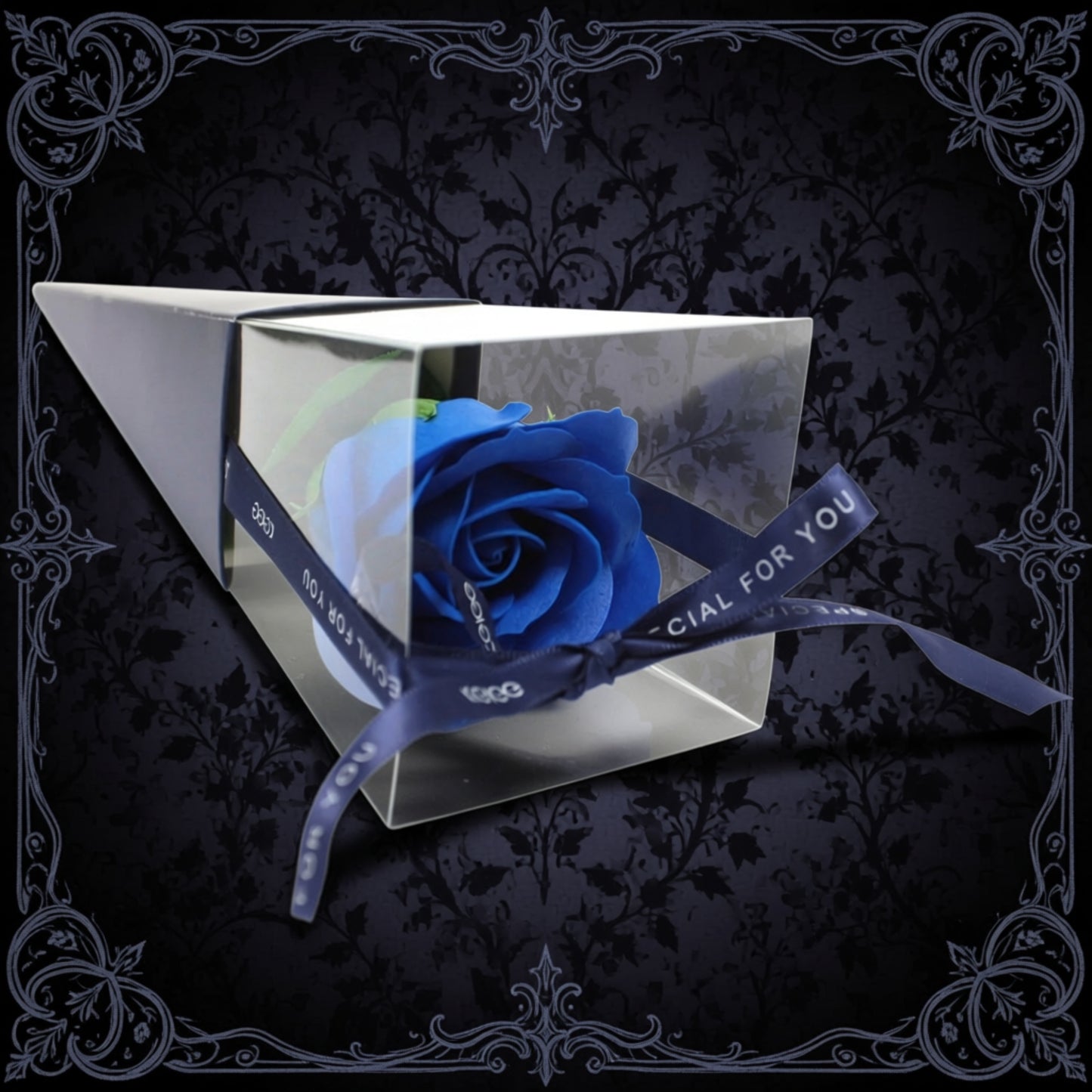 Blue Single Rose - Alternative Valentines Rose