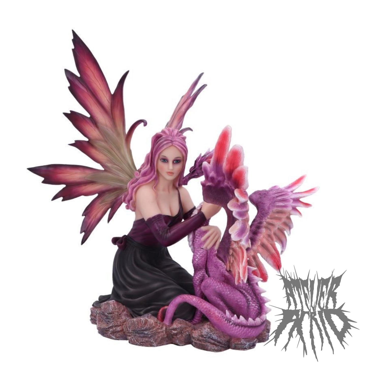 Raya 46cm - Summer Fairy with Dragon Figurine by Nemesis Now