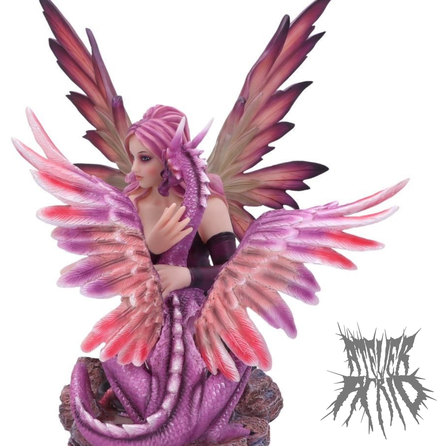 Raya 46cm - Summer Fairy with Dragon Figurine by Nemesis Now