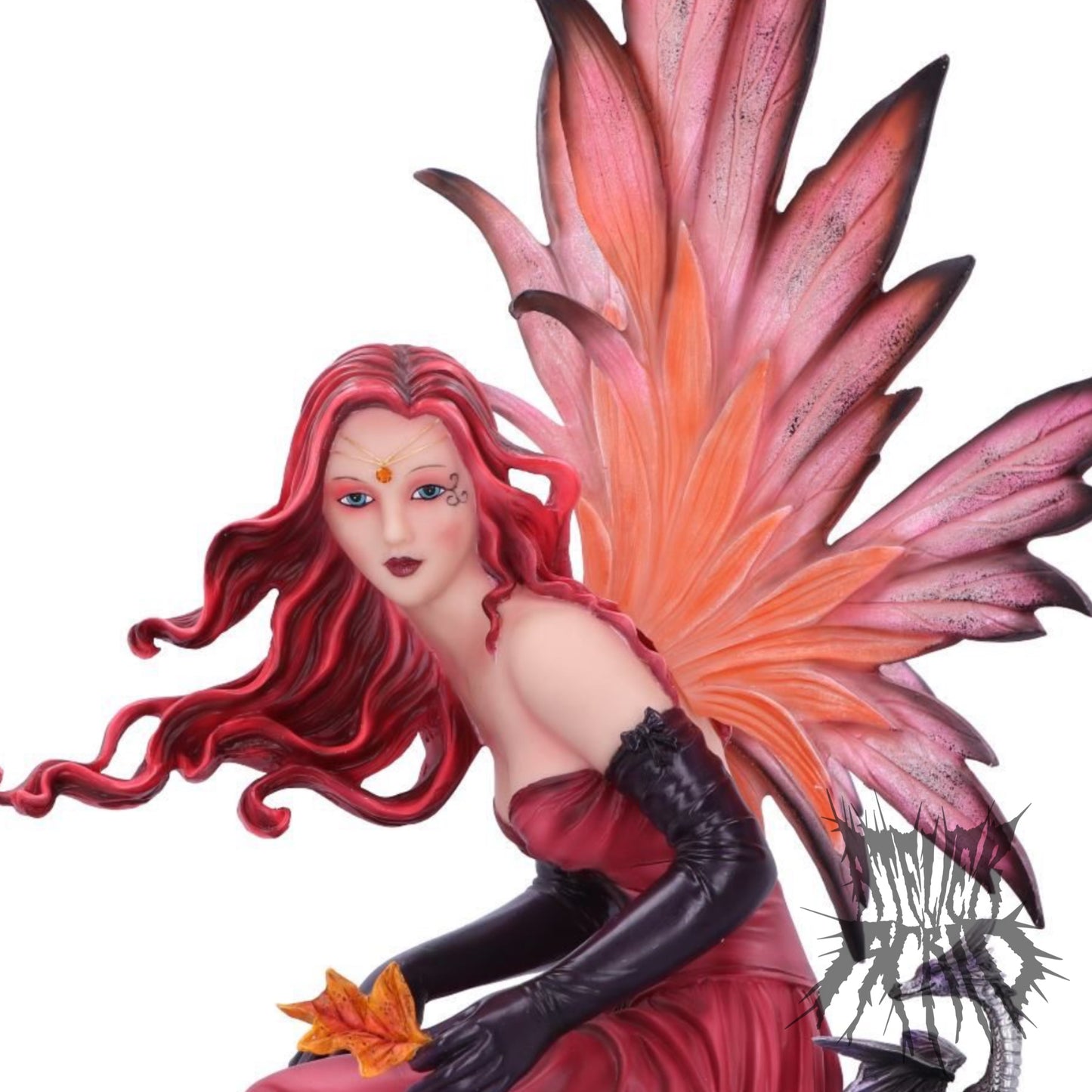 Carreen 60cm - Autumn Fairy with Dragon Figurine by Nemesis Now