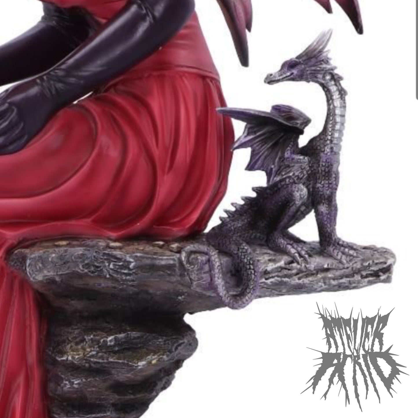 Carreen 60cm - Autumn Fairy with Dragon Figurine by Nemesis Now