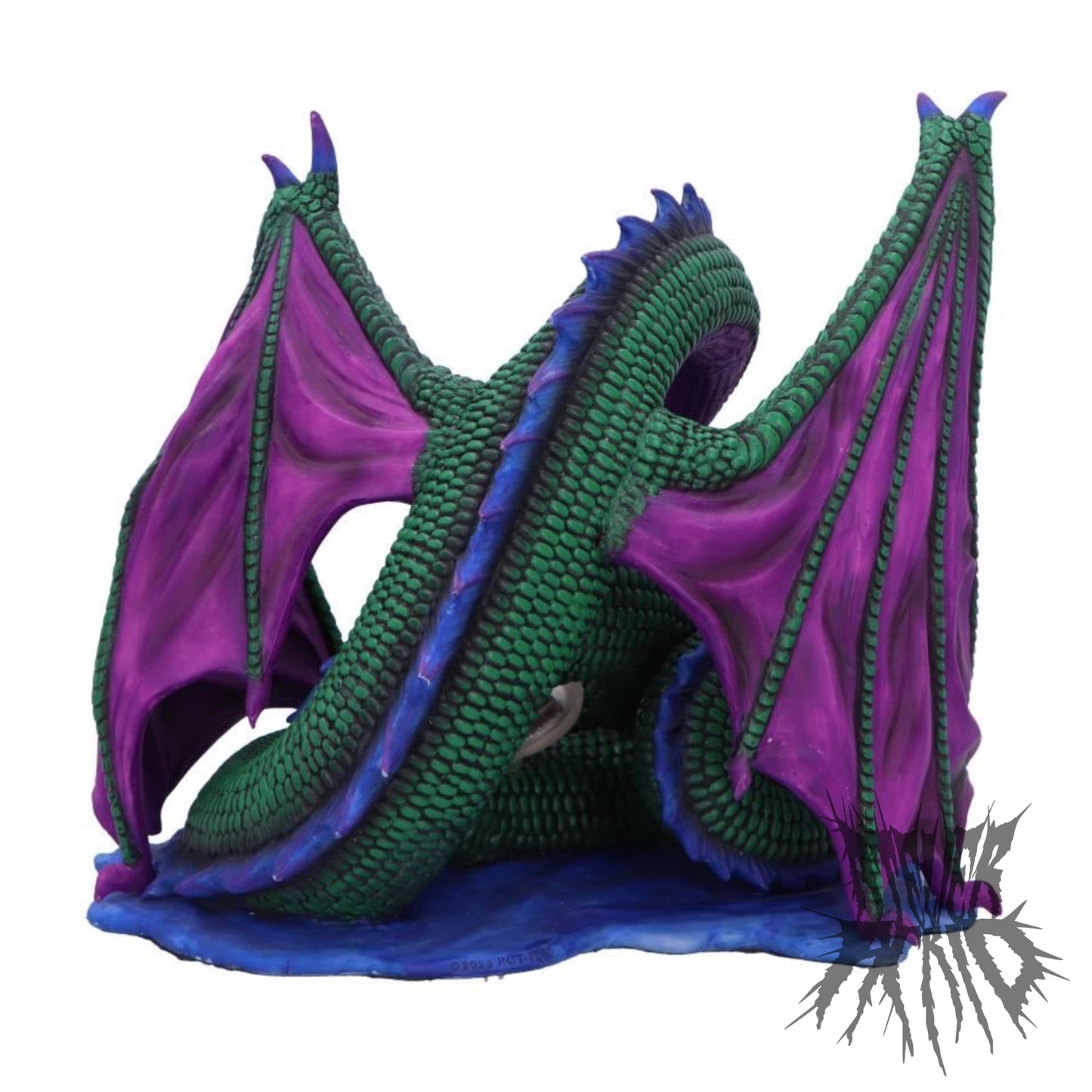 Nephtali Elemental Dragon of Water by Derek W Frost 27cm