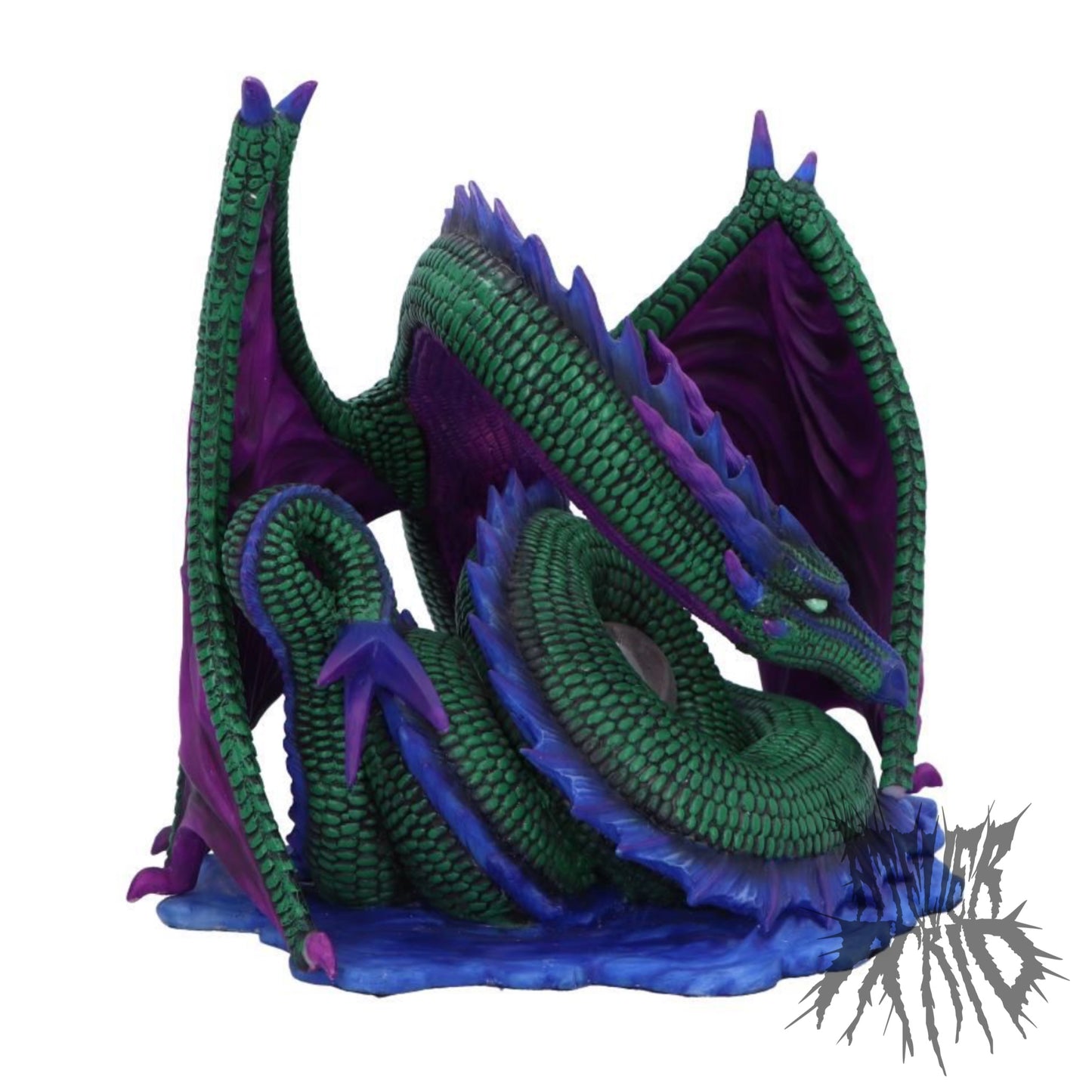 Nephtali Elemental Dragon of Water by Derek W Frost 27cm