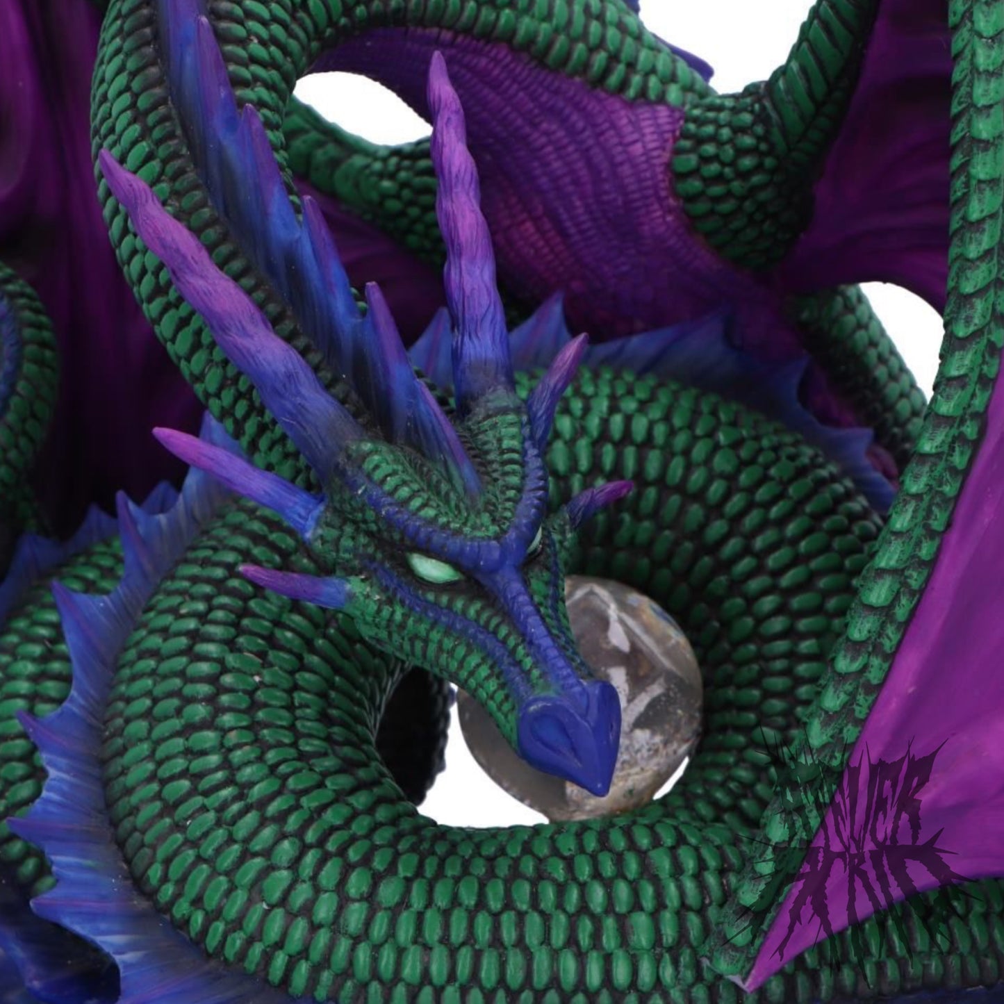 Nephtali Elemental Dragon of Water by Derek W Frost 27cm