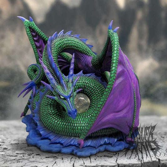 Nephtali Elemental Dragon of Water by Derek W Frost 27cm