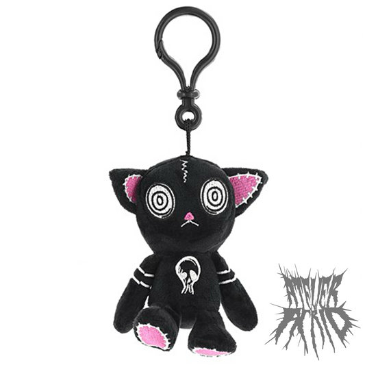 Hypno Cat Black - Gus Fink Plush Clip