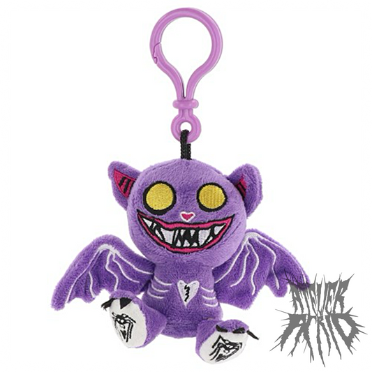 Boris the Bat - Gus Fink Plush Clip (Purple)