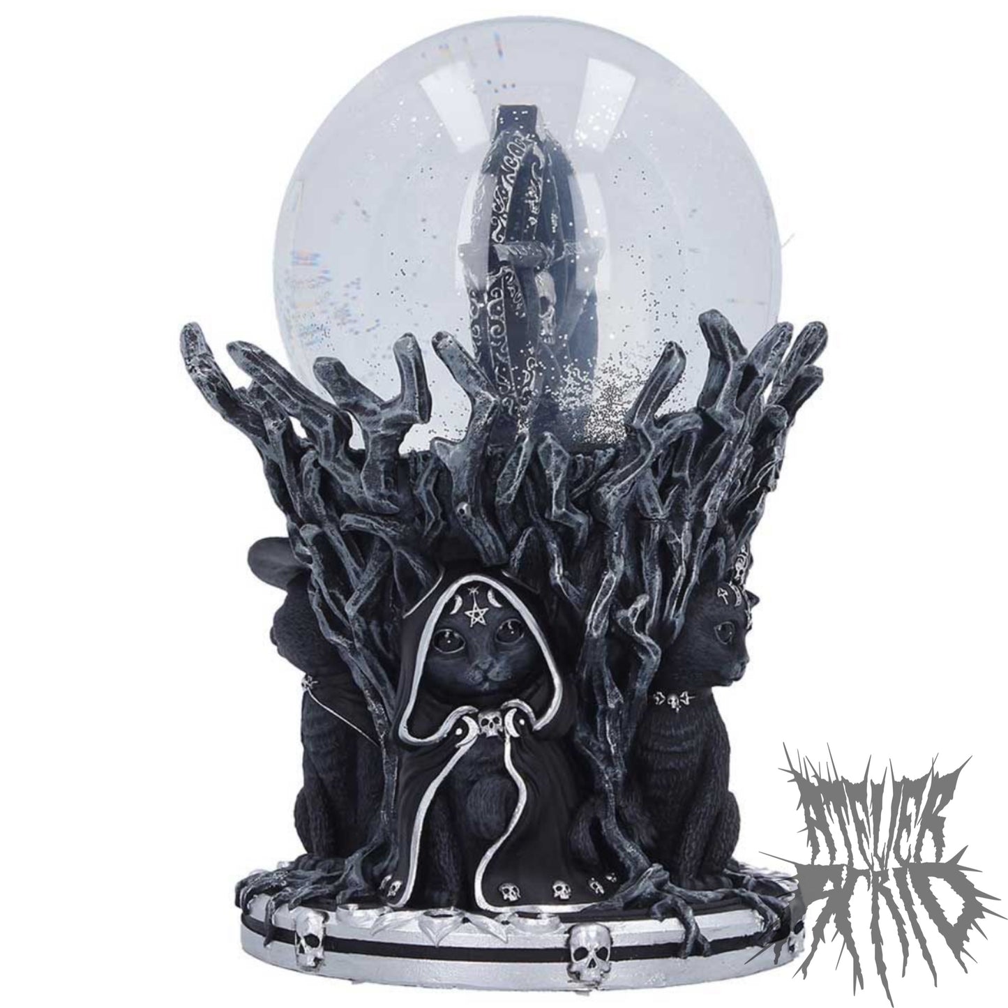 Cult Cuties Circle of Mischief Snow Globe