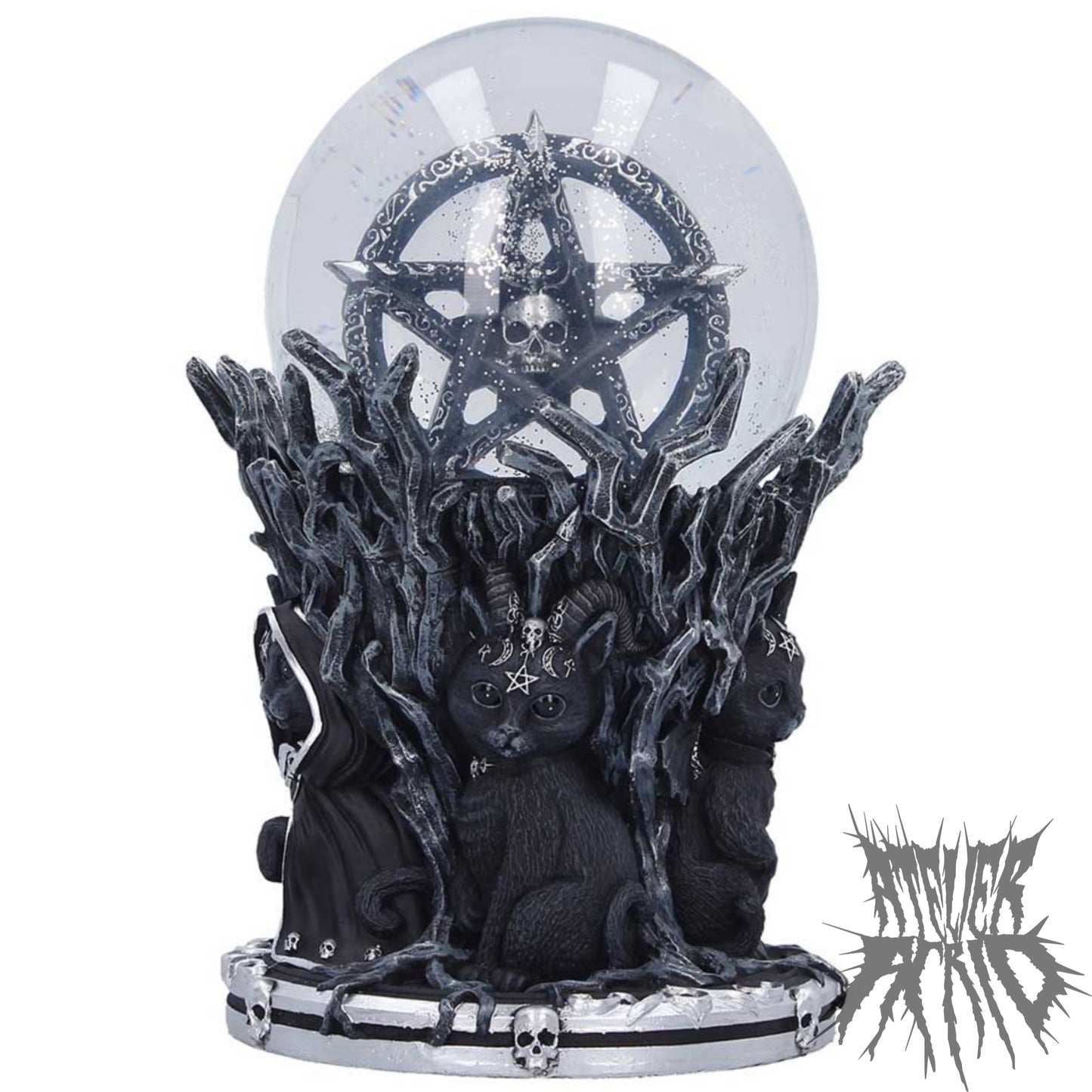 Cult Cuties Circle of Mischief Snow Globe