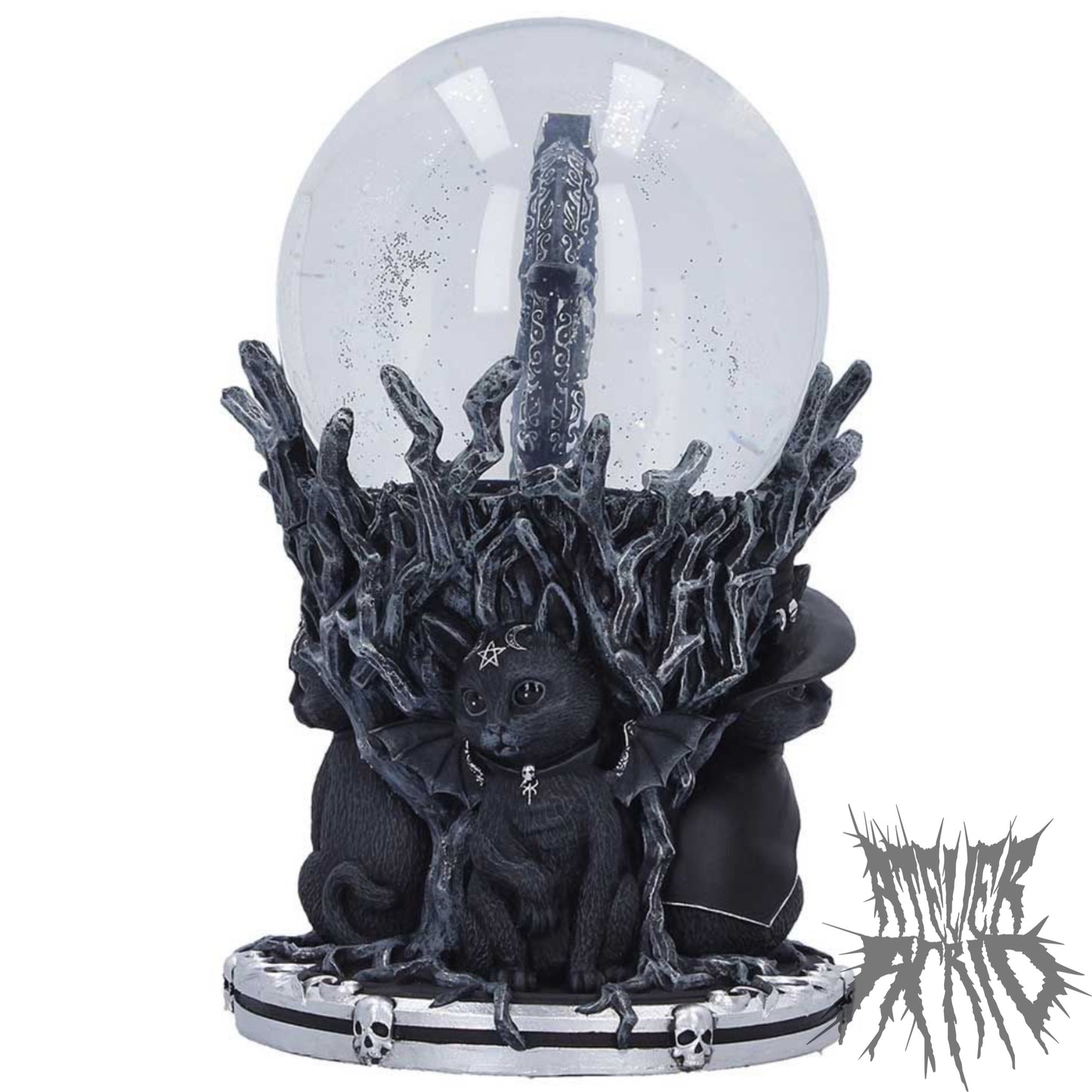 Cult Cuties Circle of Mischief Snow Globe