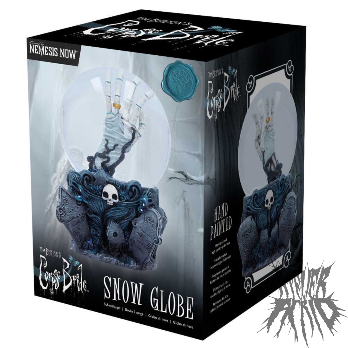 The Corpse Bride Snow Globe 15.5cm