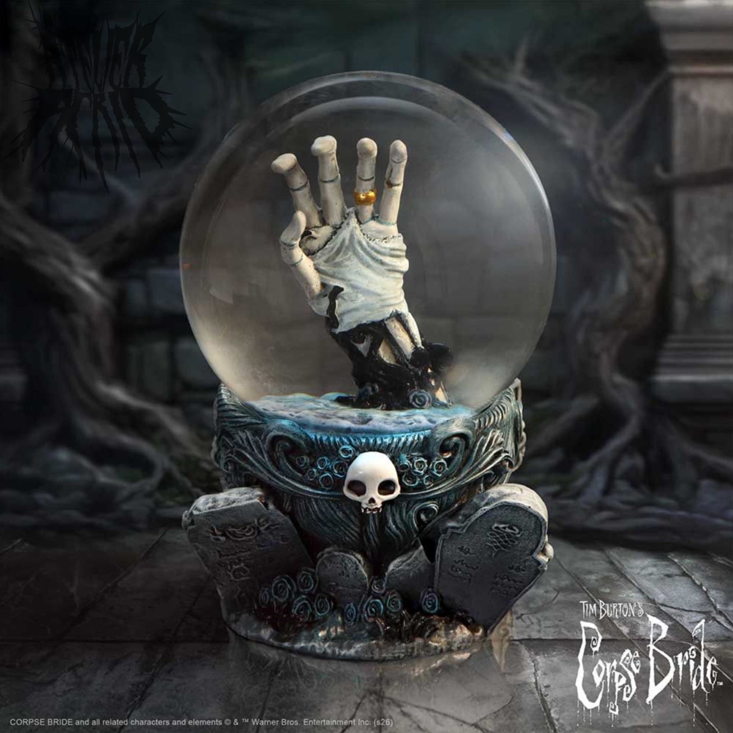 The Corpse Bride Snow Globe 15.5cm